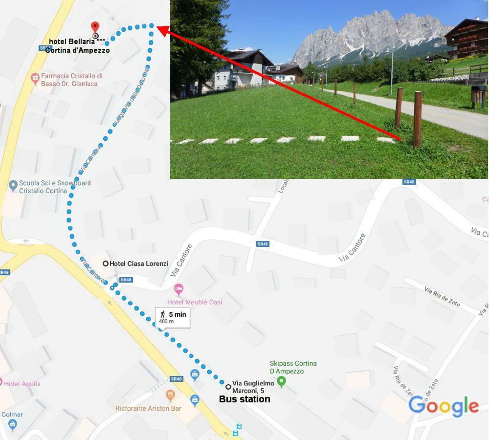 Hotel Bellaria - Cortina D'Ampezzo Exterior foto